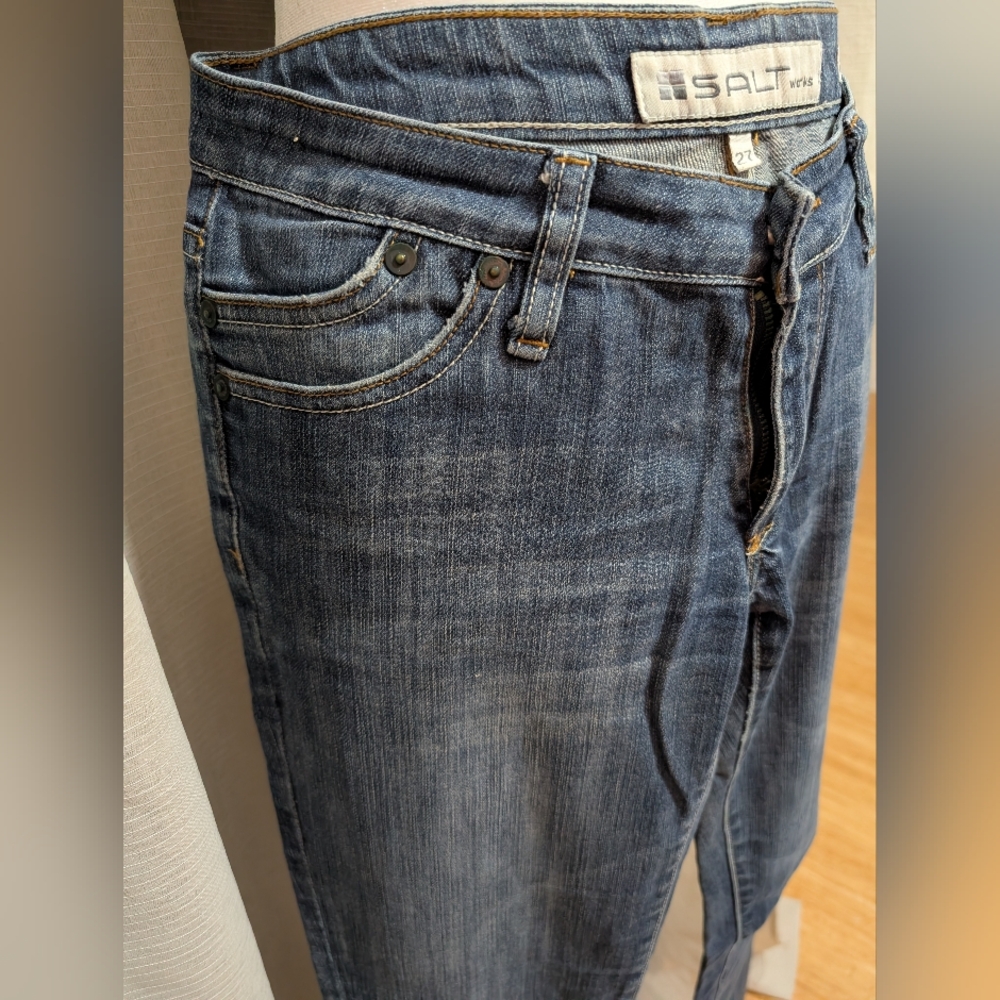 Salt Works Denim Jeans Flare Leg Size 27